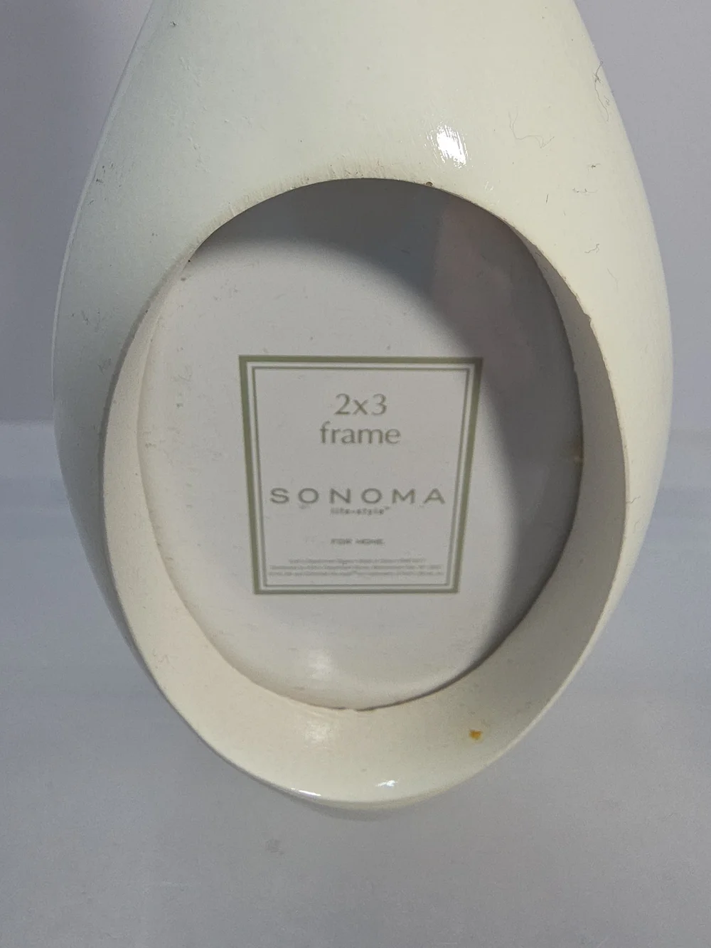 Sonoma Lifestyle Bowling Pin 2x3 Picture Frame Bowling Decor Freestanding (ZZ)